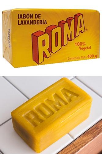 (정품) 로마(ROMA) 100% 식물성 생분해 천연 세탁비누 / 400g