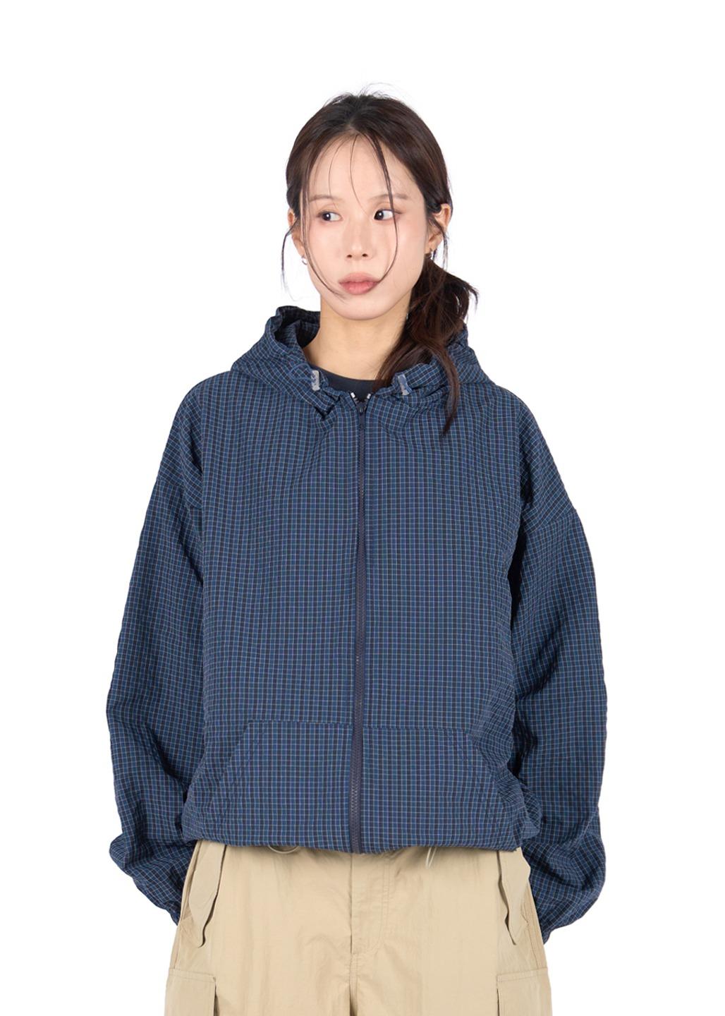 EMBO CHECK HOOD JACKET