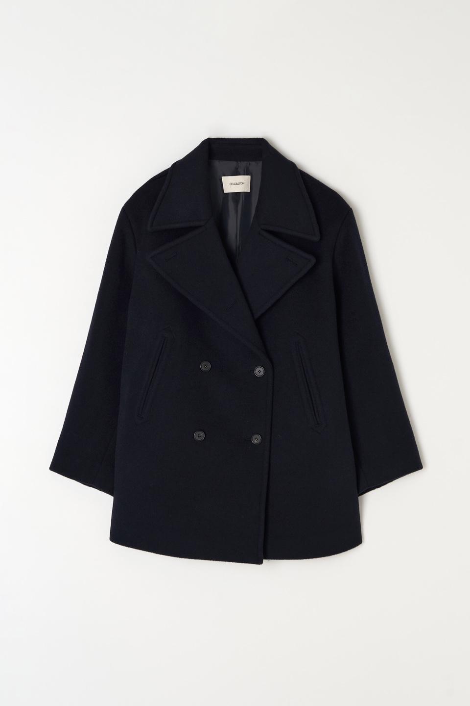 MADE - Cashmere Pea Coat '5th Re-order'