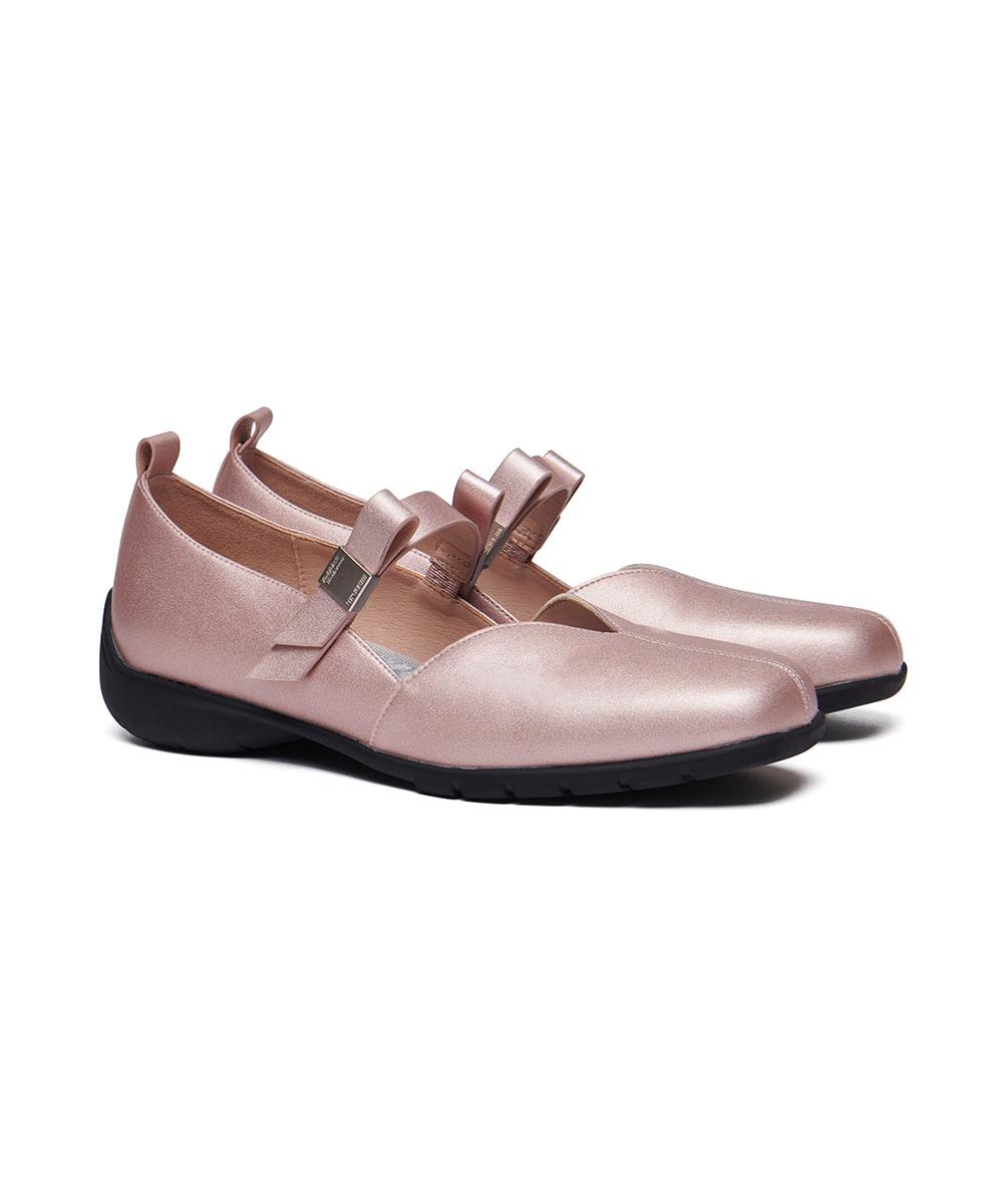 [X MINJUKIM] BLISS RIBBON SNEAKERS - PINK