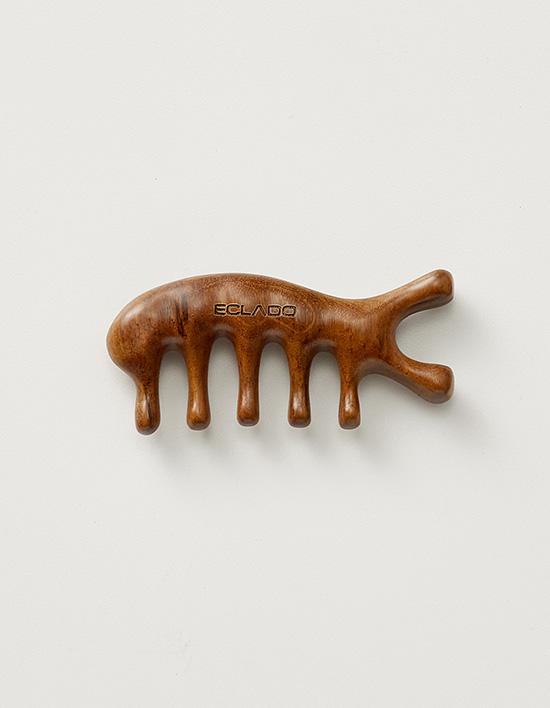 [에끌라두] 골든 샌달 우드 괄사 (페이스&두피 마시지 툴)