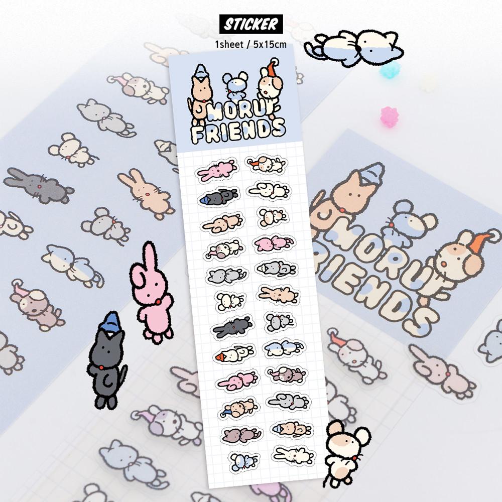 [케이키] 모루인형 씰스티커