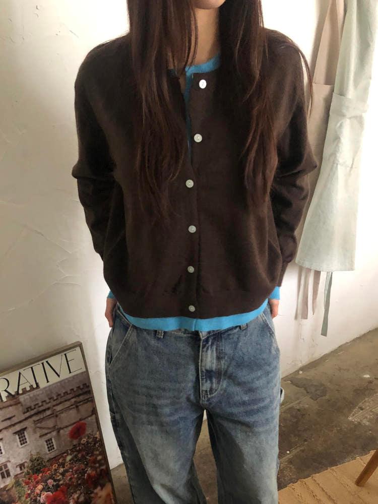 (2주 소요) 스테이 레이어드 가디건 2color