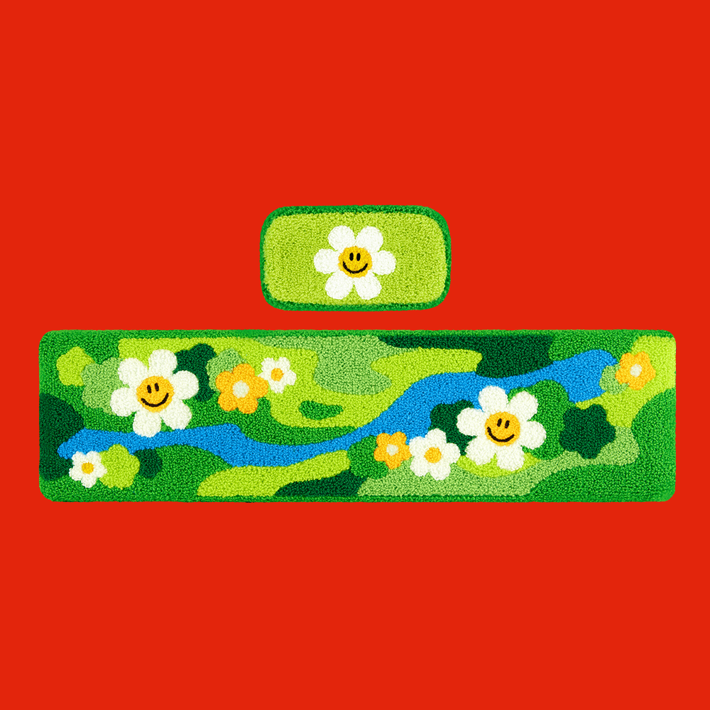 손목 받침대 세트 - Green Land