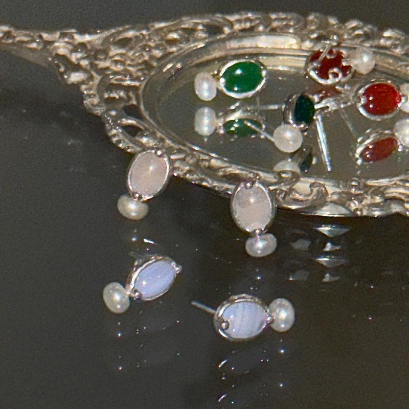 [아몬즈 단독] raindrop E04 gemstone