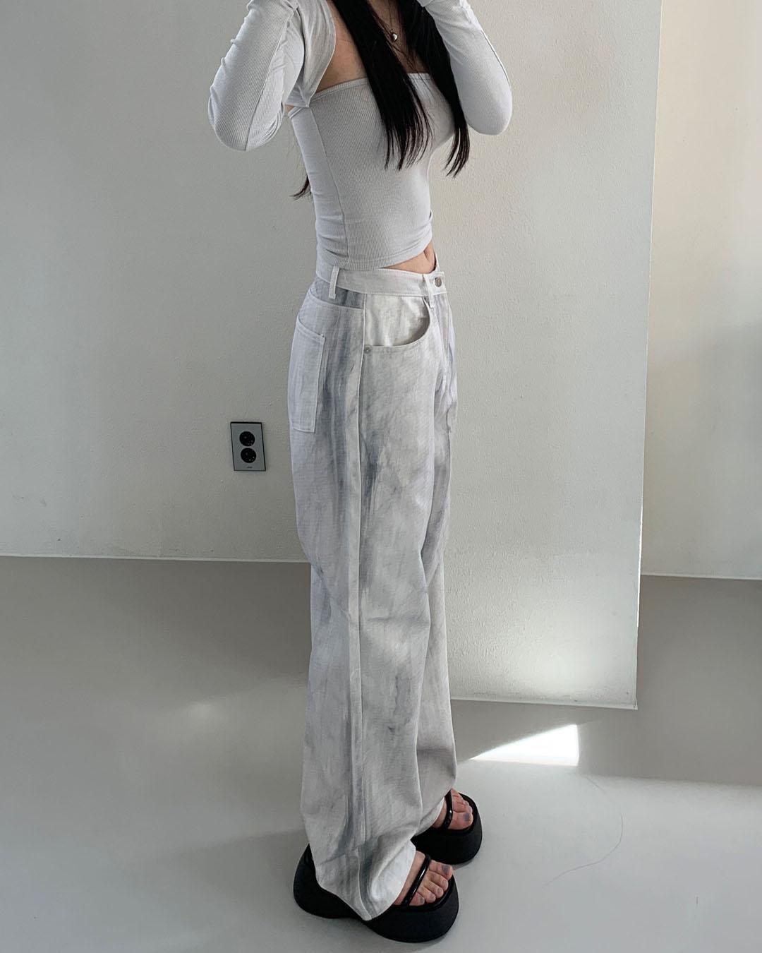 SPRAY WIDE PANTS