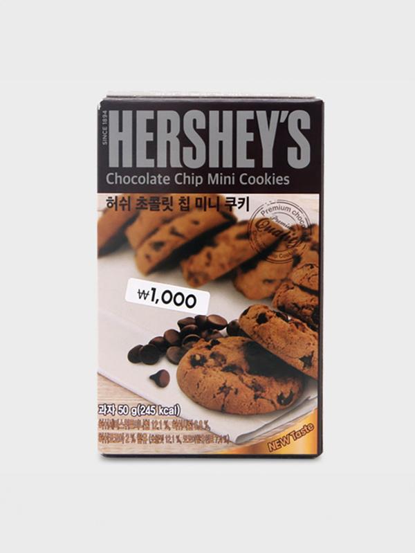 허쉬 초콜릿 칩 미니 쿠키 50 g