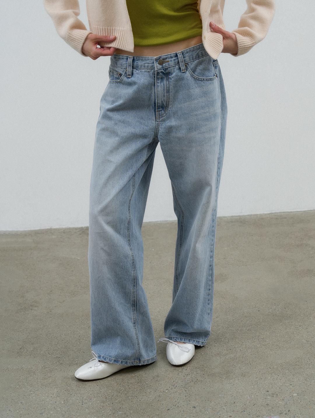 LOW DENIM PANTS [2th]