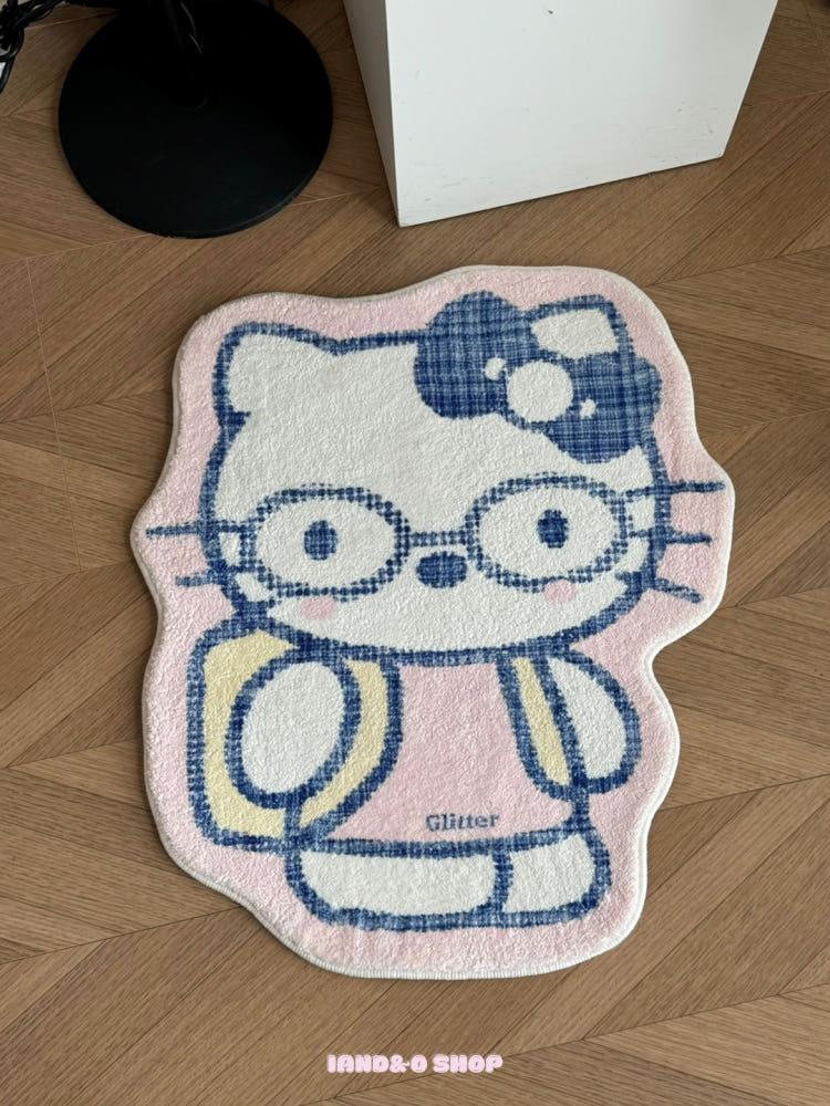 아이앤드오 Highteen Kitty Fluffy Rug 키티러그