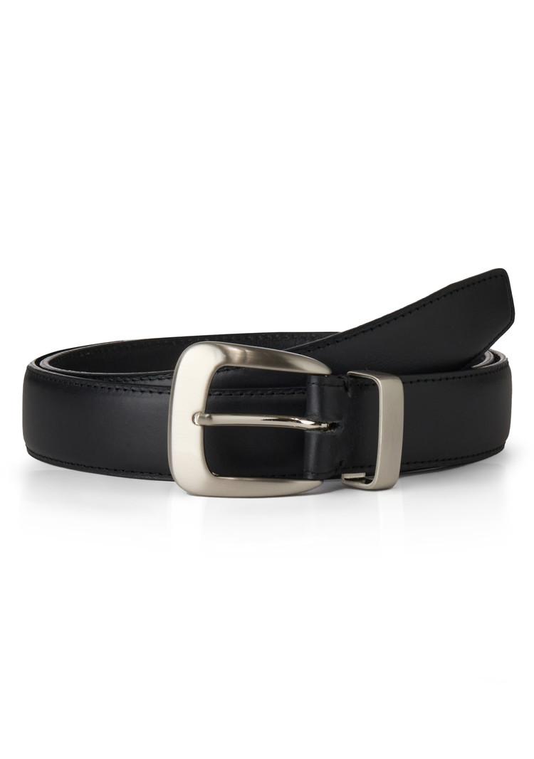 (세비지) 410 Leather Belt - Black