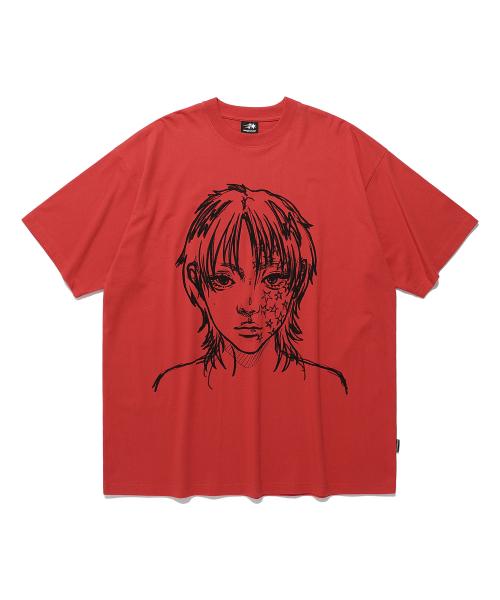 HYEMIN BIG BIG TEE_RED(NG2EMUT541A)