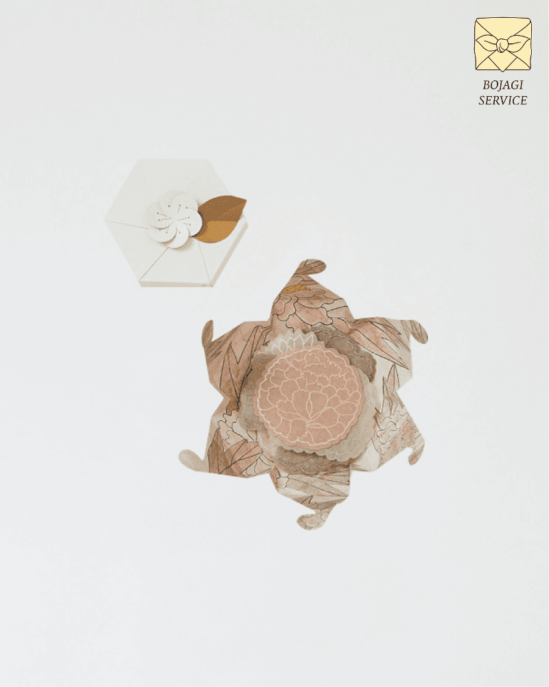 [엽서증정 무료대필] 꽃잎 채화 티코스터 세트