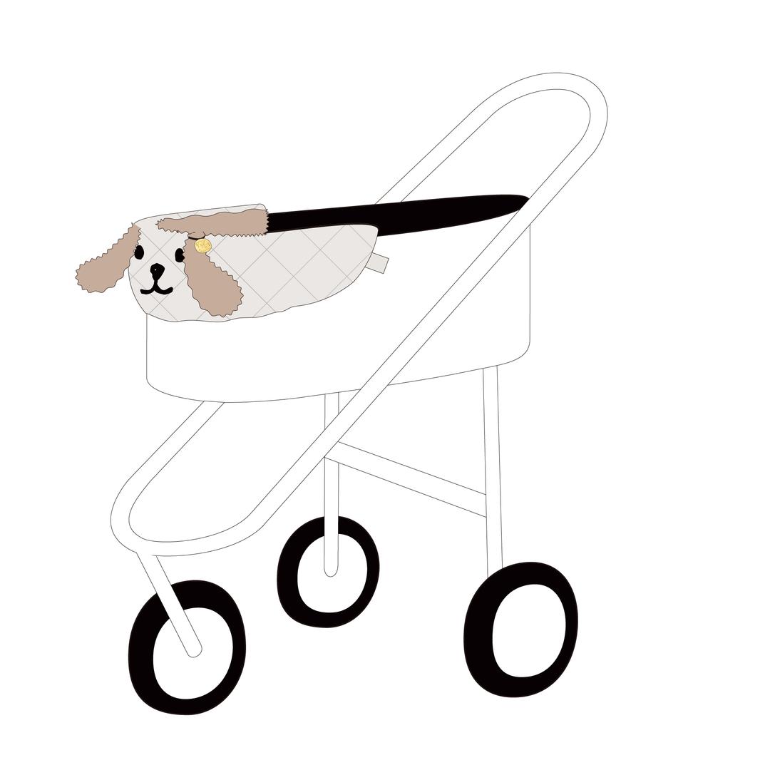 타피 허그 마이 버니 버기 가드 플러피_BEIGE