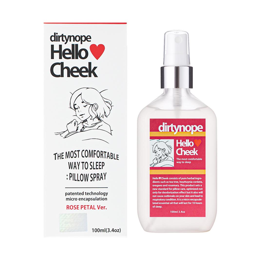 더티노프 헬로치크 필로우 미스트 로즈페탈 섬유탈취제 룸스프레이 섬유향수 100ml