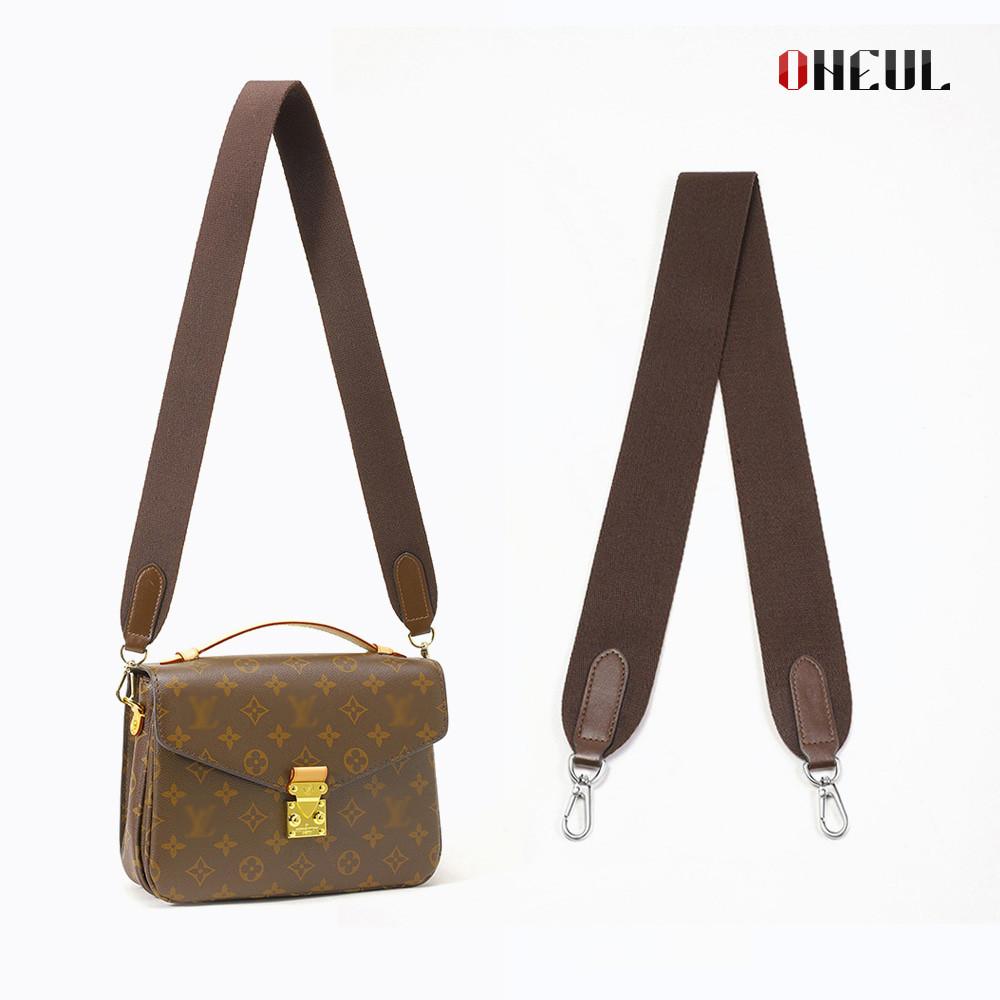 루이비통 포쉐트 메티스 모노그램 리폼 크로스 소가죽 캔버스 와이드 나일론 웨빙 스트랩 : tooneul