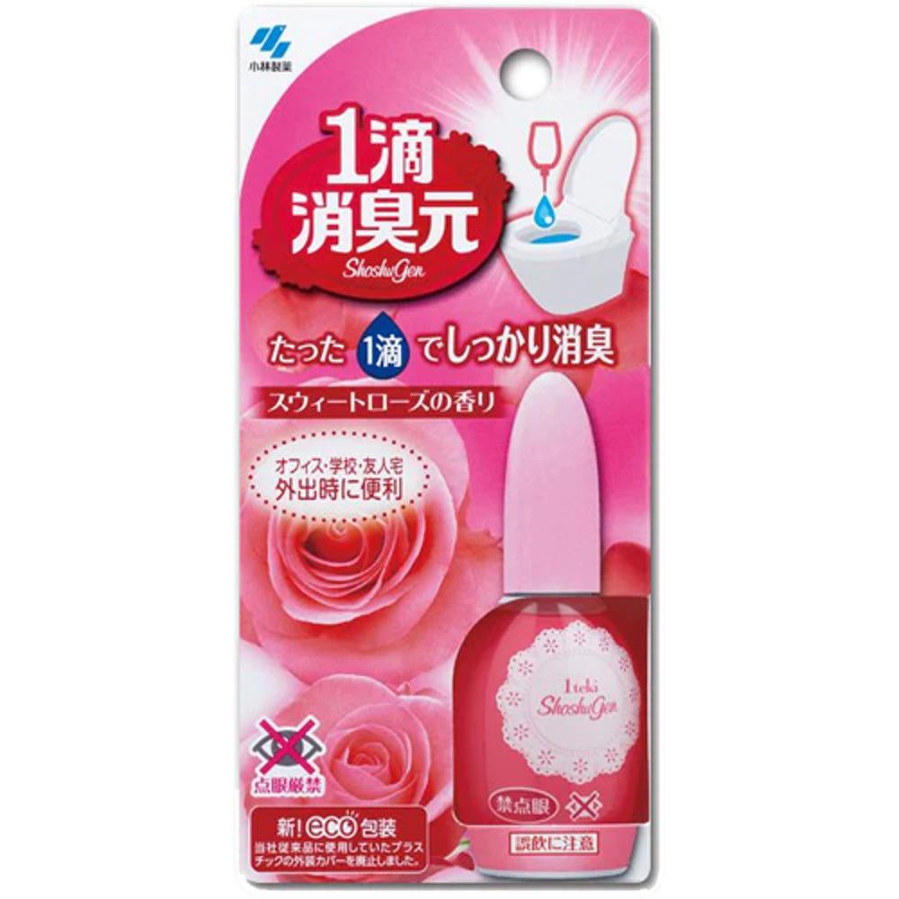 코바야시제약 쇼슈겐 스위트 로즈 20ml / 화장실 냄새 제거제
