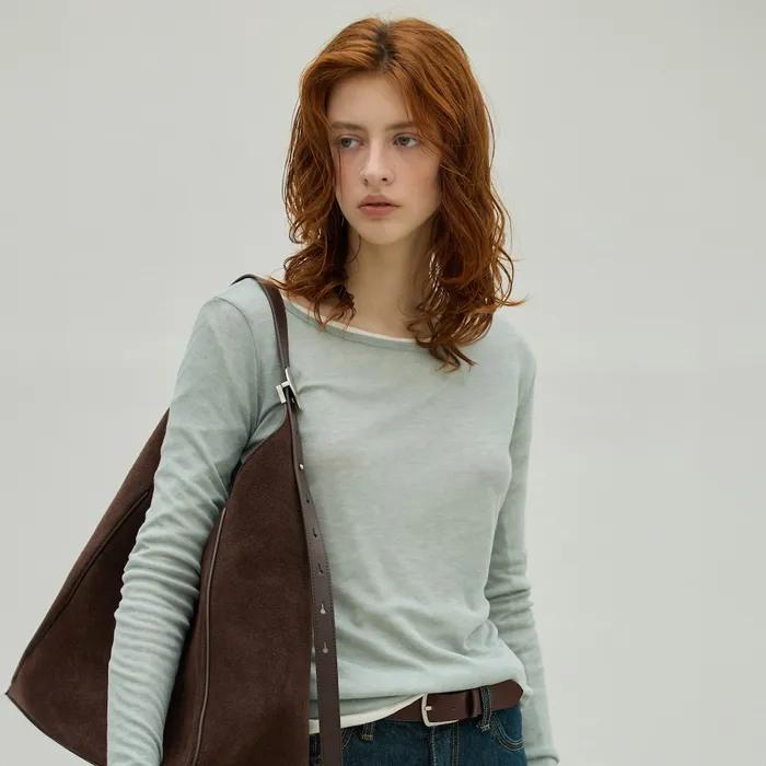 Wool Tencel Basic Ts_7Color