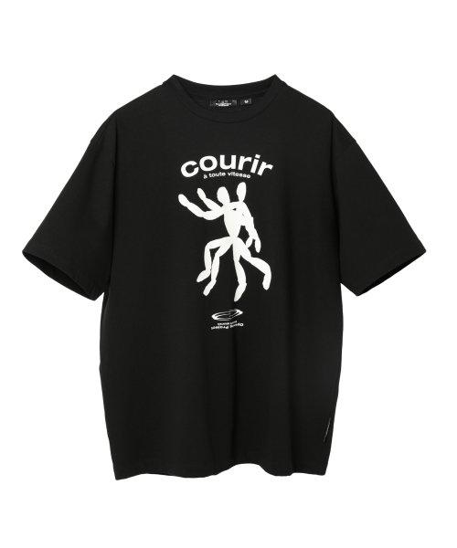 Courir T Shirt - Black