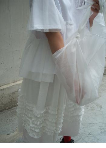 sheer texture bag (2c)