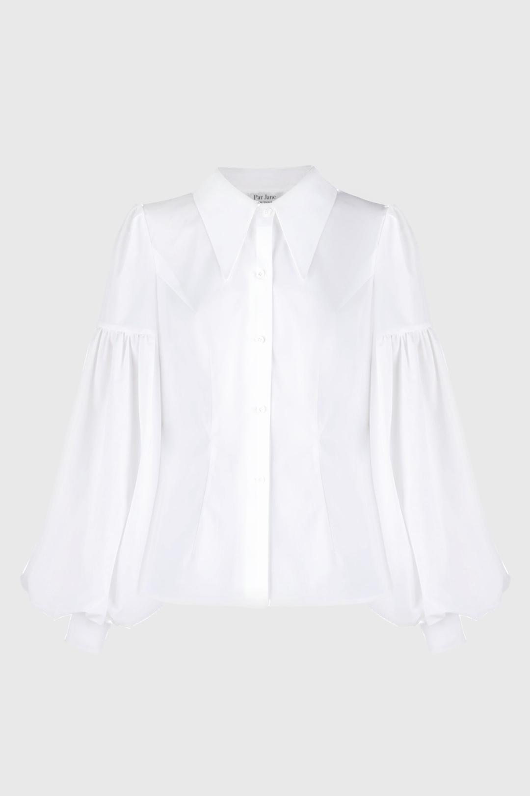 [4TH] Izabella Puff Sleeve Blouse - Wrinkle-free fabric VER