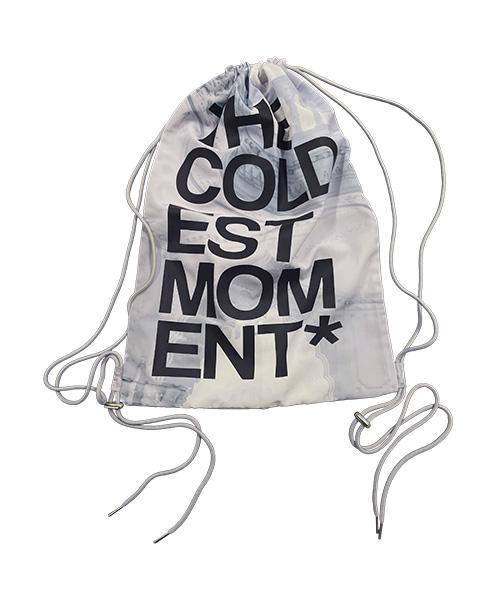 더콜디스트모먼트(THE COLDEST MOMENT)  TCM logo gym sack (purple grey) - 사이즈 & 후기 | 무신사