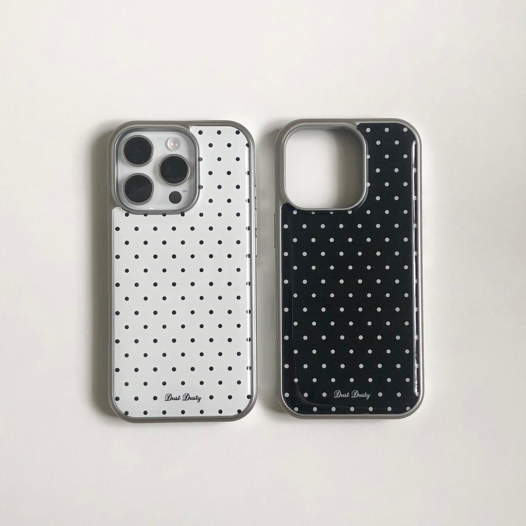 dot silver bumper case [2 color]