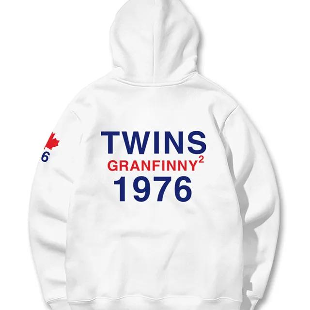 그랜피니 프리미엄 남여공용 세미 오버핏 캐나다 후드 티셔츠 GFHT206