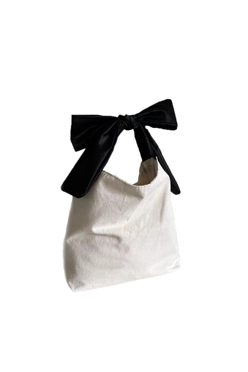 ribbon canvas bag