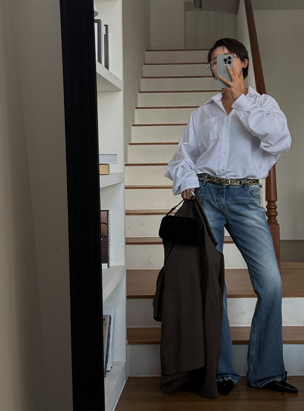 로우플레어데님