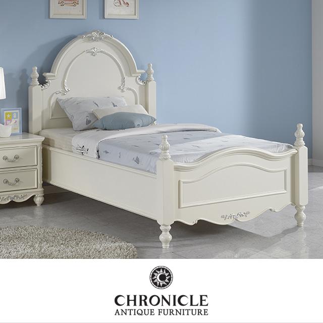 크로니클 엔틱가구 화이트 엔틱침대 수입 예쁜 어린이 공주침대