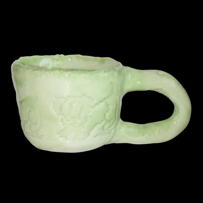 EMBROIDERY MUG (green)