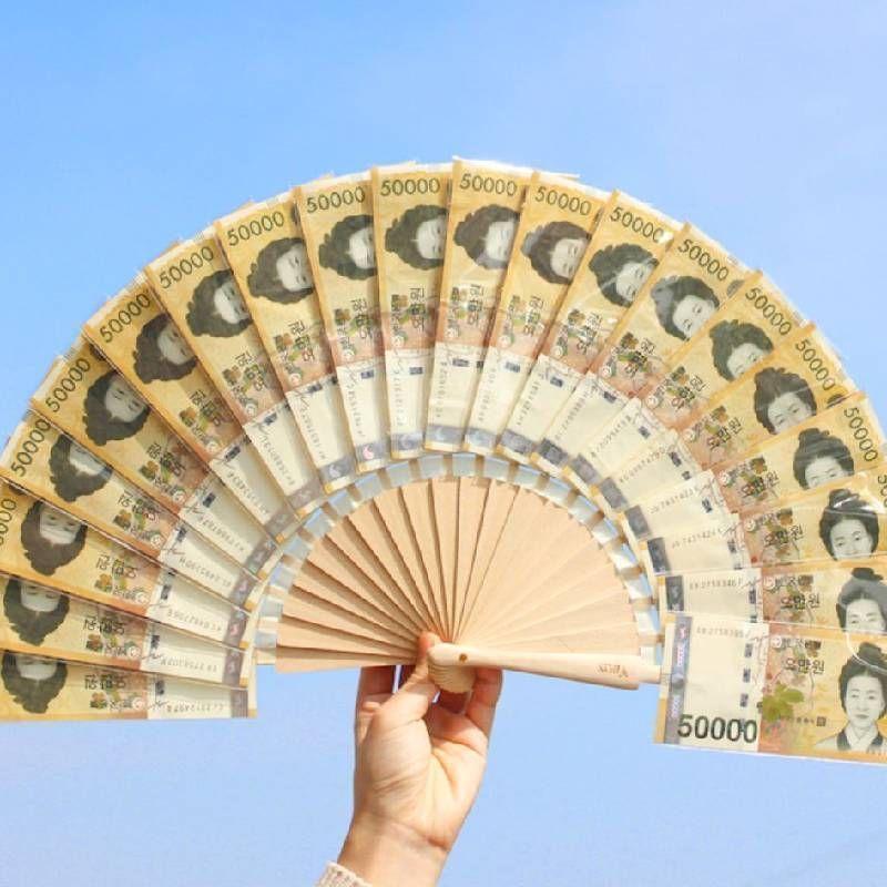 福 돈부채 선물셋트 [전통리본+선물패키지]