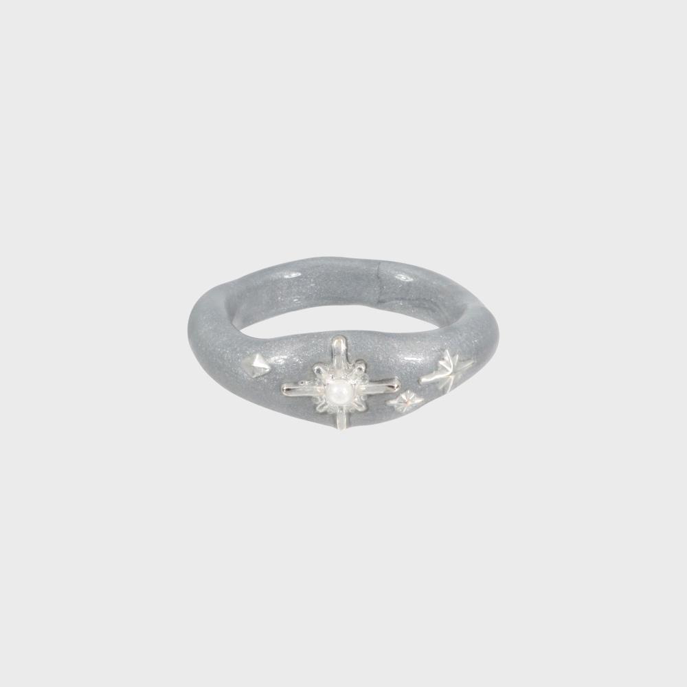 starry night ring-grey