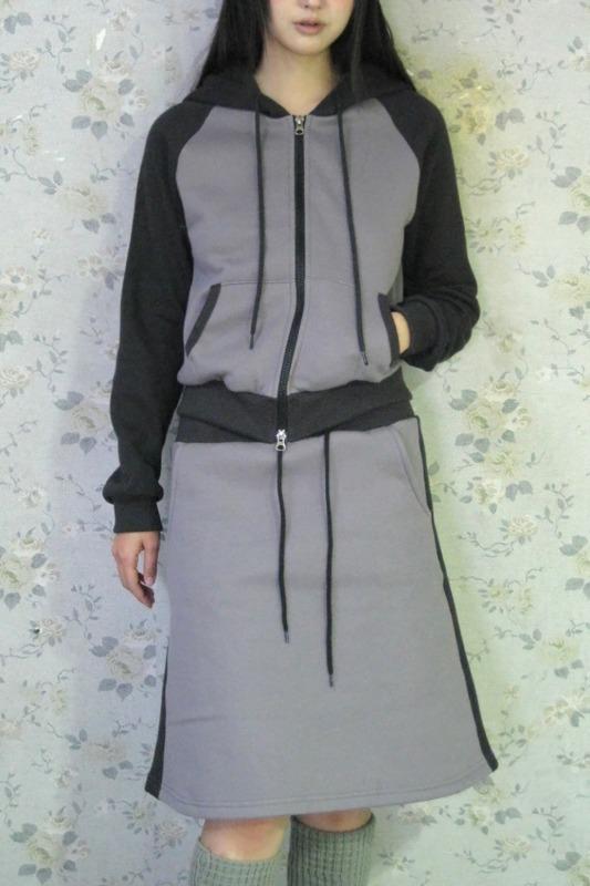 기모* block hoodie zip-up (3color)