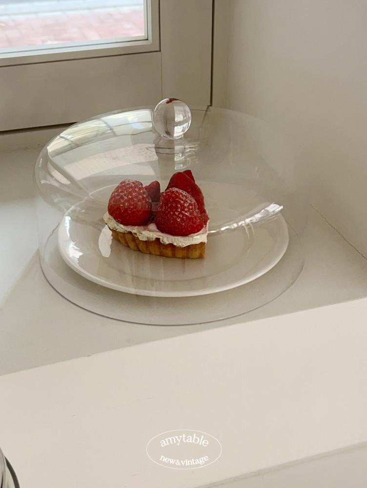 (에이미테이블) 아크릴 케이크 돔 뚜껑