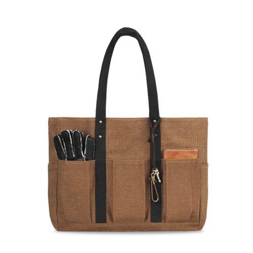8 Pocket 3 Way Bag_Wax Canvas Camel