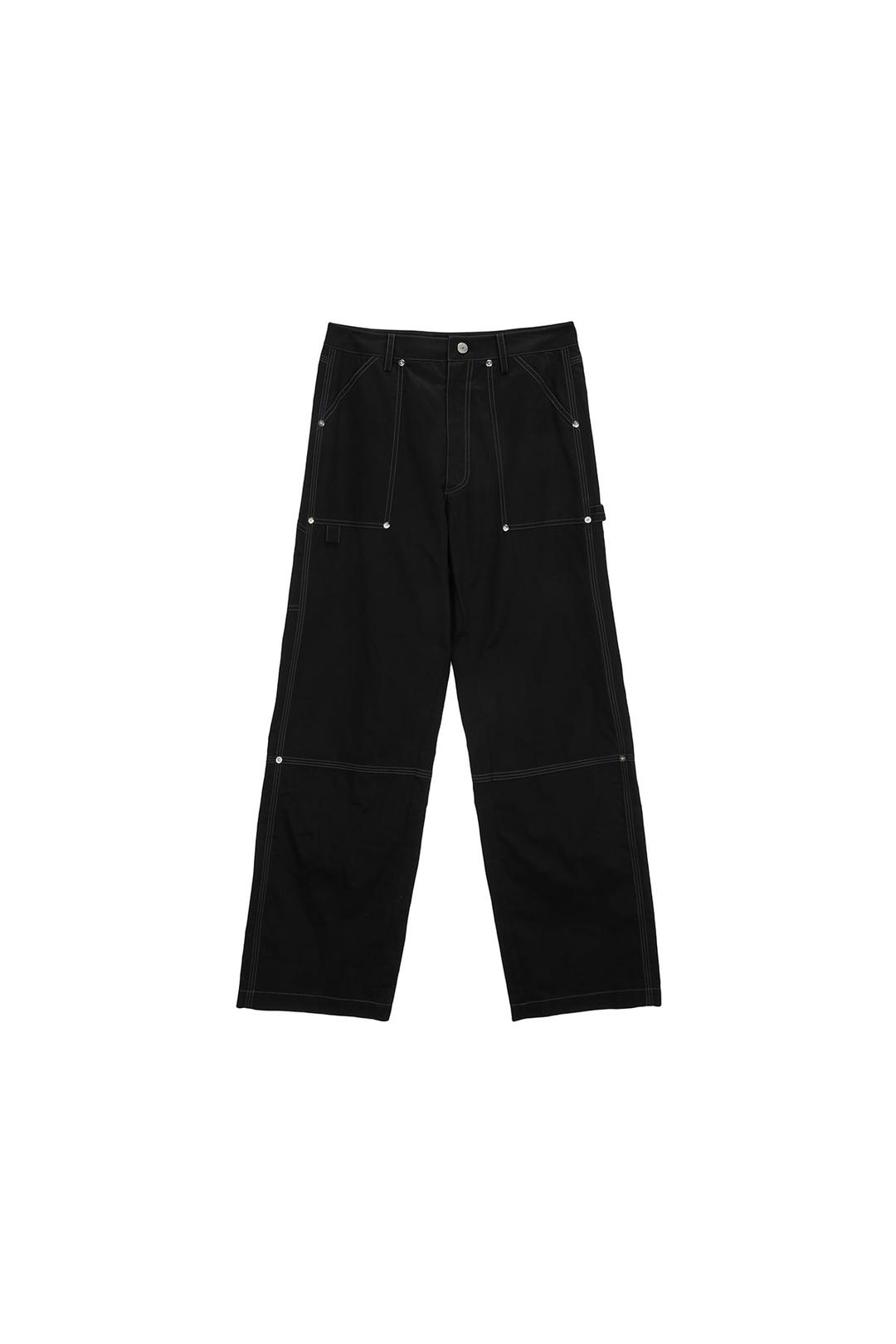 CARPENTER WORK PANTS IN BLACK