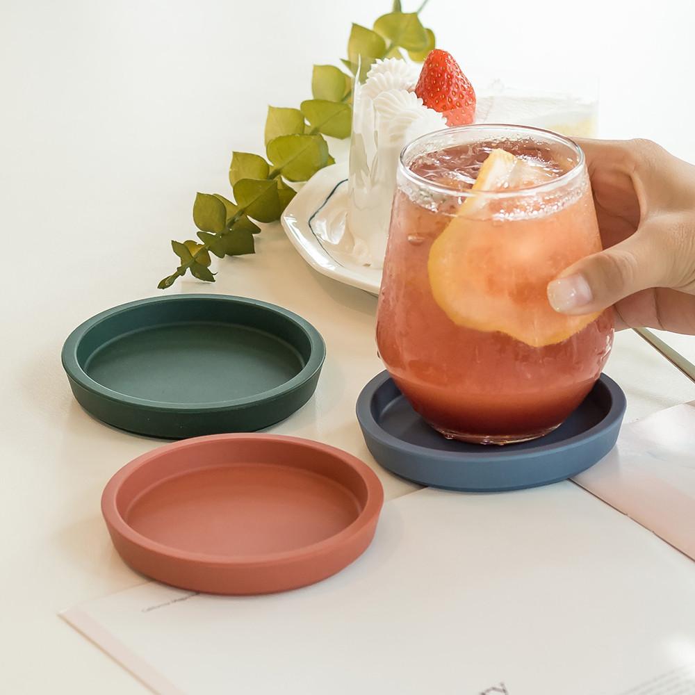 플라이토 실리콘 크라운 컵받침 티코스터 10.5Cm