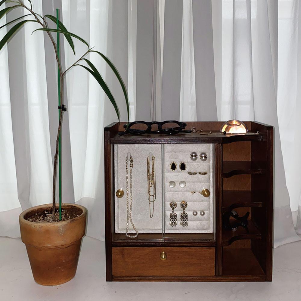 [ osmm ] Jewelry wood box _ 악세사리함