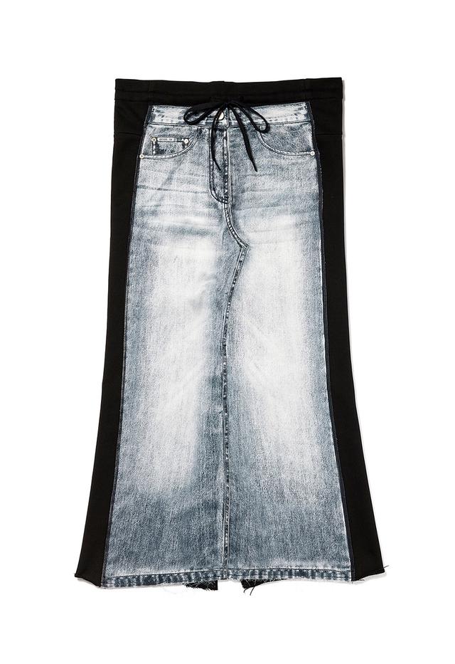 ◆ojos◆ FILA X OJOS Mermaid Terry Long Skirt Grey 23HS-TS0 ☆ FILA X OJOS ☆ MERMAID TERRY LONG SKIRT