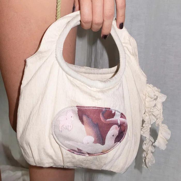 [Sculptor X Fantasia] Tail Mini Bag Raw