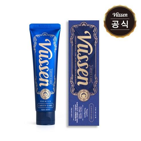 뷰센 C 충치 케어 치약 아쿠아민트향, 120g, 5개 - 치약 | 쿠팡