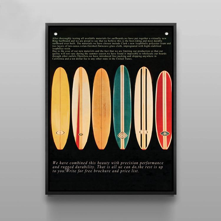 서퍼 서핑 포스터 벽장식 인테리어 액자 대형액자 22종