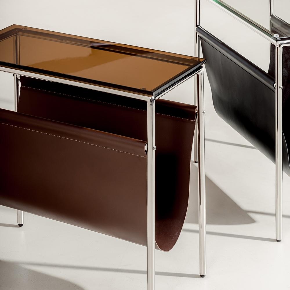 MIHLA Magazine Rack Table 밀라 매거진랙 테이블 (Brown)