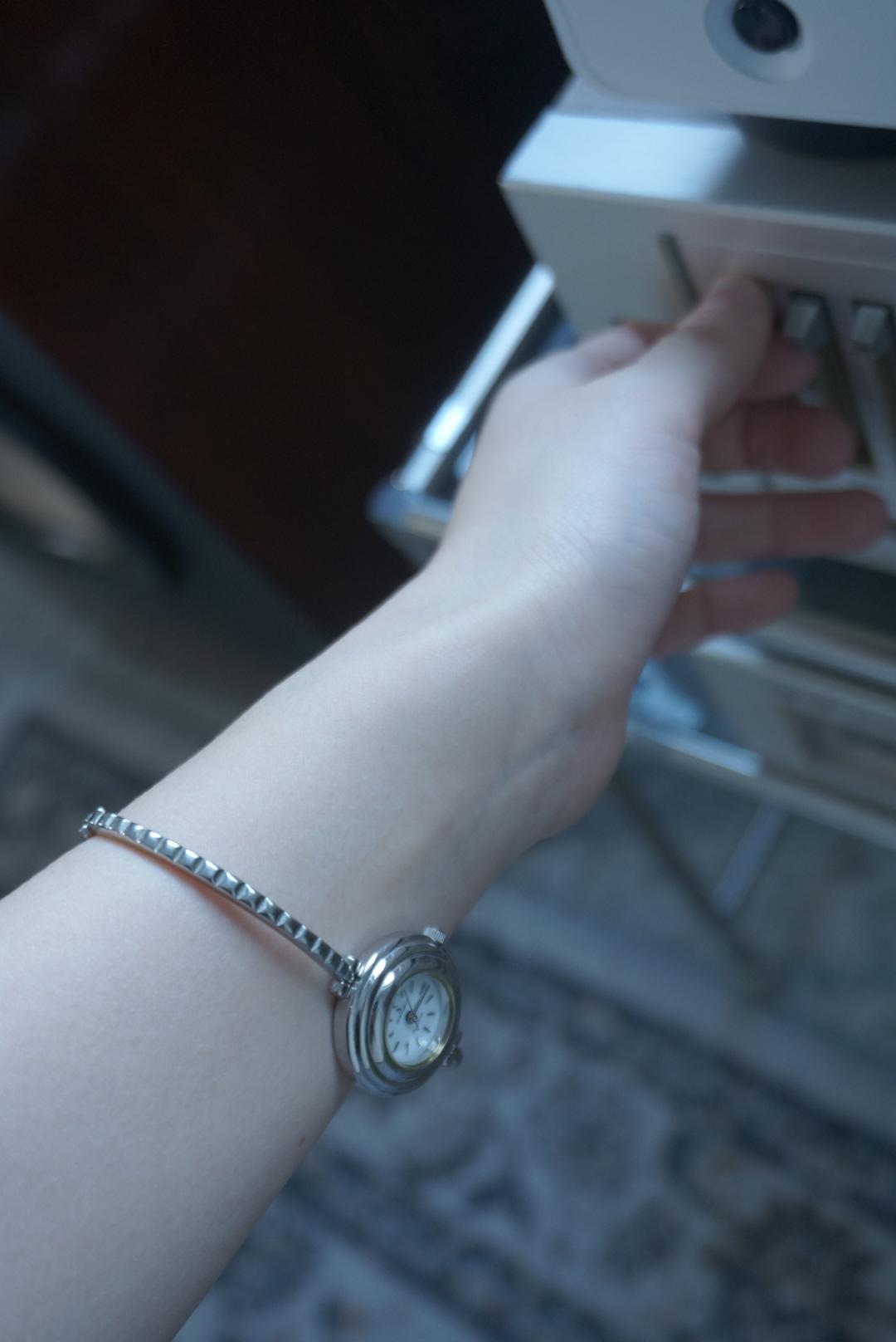cardboard texture watch