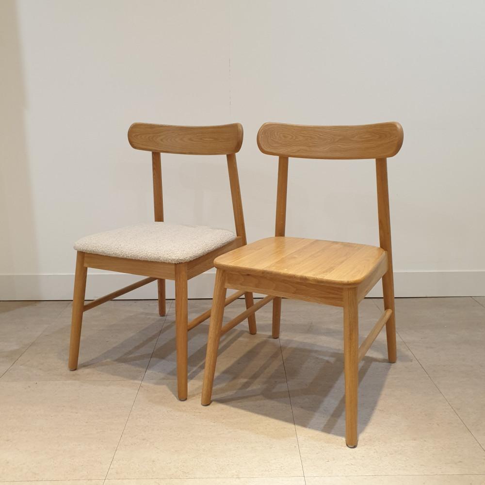 오노홈 다나체어 오크나무 원목의자 식탁 테이블 체어