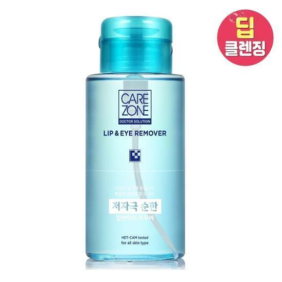 [증량] 케어존 저자극 립앤아이리무버 300ml
