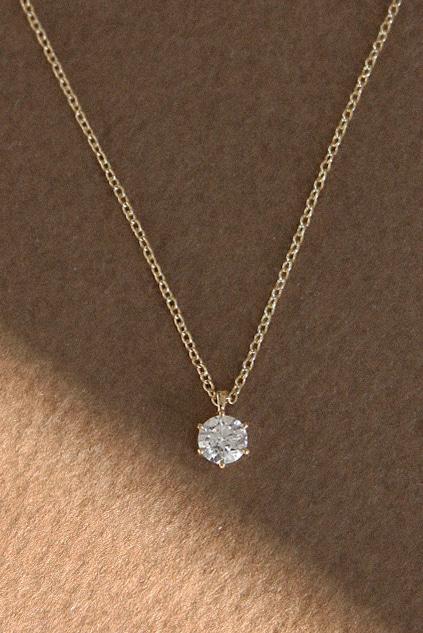 아르망 N_14K 데일리 2부 랩그로운 다이아몬드 목걸이