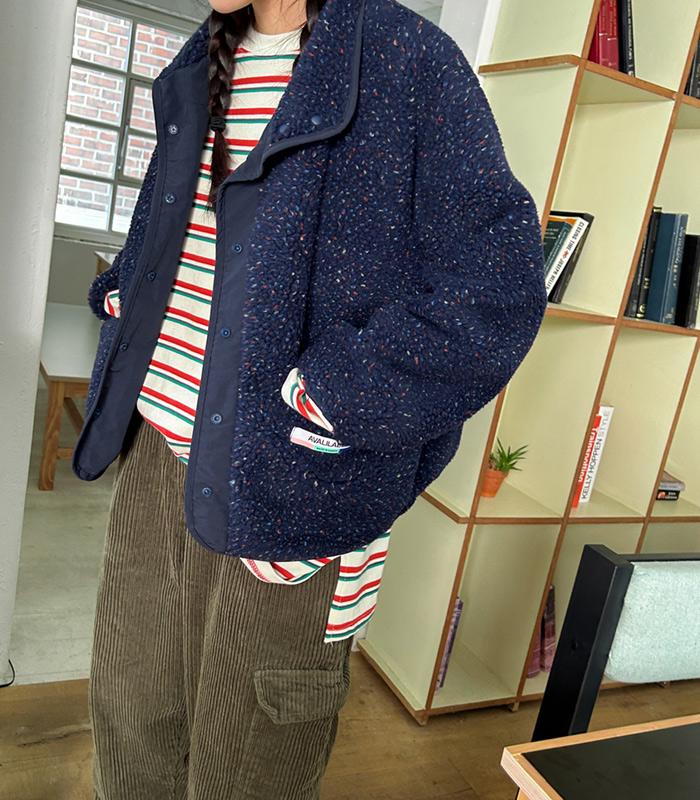 보카 양털 양면 점퍼 2