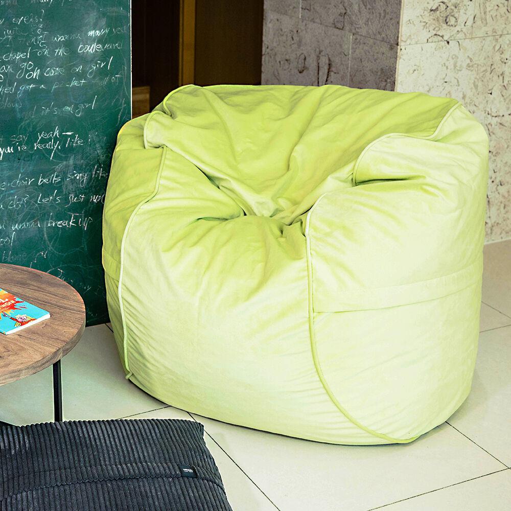 벳삭 빈백 미디움 - 벨벳 [100% 비건, 핸드메이드]